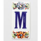 M | 【欧州航路】【IVANROS(イバンロス)】アルファベットタイル | アミナコレクション 