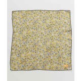 イエロー | 【欧州航路】【Fromフランス】ミュルーズフローラスカーフ | アミナコレクション 