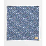 ネイビー | 【欧州航路】 【Fromフランス】ミュルーズフルールハンカチ | アミナコレクション