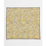 イエロー | 【欧州航路】【Fromフランス】ミュルーズフローラハンカチ | アミナコレクション 