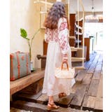 【欧州航路】トリフォイ刺繍ワンピース | アミナコレクション  | 詳細画像2 