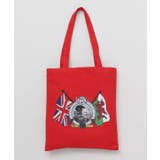 レッド | 【欧州航路】【オーガニックコットン】アフターヌーントートBAG | チャイハネ