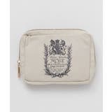 ホワイト | 【欧州航路】【オーガニックコットン】アフターヌーンポーチ | アミナコレクション