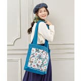 【欧州航路】オーガニックコットンフラワーアートBAG | チャイハネ | 詳細画像3