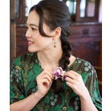 【欧州航路】【Fromイタリア】フラワスカーフシュシュヘアゴム | チャイハネ | 詳細画像2