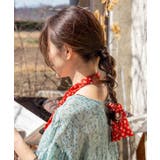 【欧州航路】【Fromイタリア】リボンシュシュヘアゴム | チャイハネ | 詳細画像3