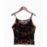 【チャイハネ】ベロアタイダイキャミソール | アミナコレクション  | 詳細画像1 