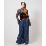 【チャイハネ】ベロアタイダイキャミソール | アミナコレクション  | 詳細画像2 