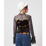 【チャイハネ】ベロアタイダイキャミソール | アミナコレクション  | 詳細画像4 