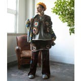 【チャイハネ】ベロアタイダイベルボトムパンツ | アミナコレクション  | 詳細画像1 