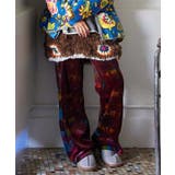 【チャイハネ】ベロアタイダイベルボトムパンツ | アミナコレクション  | 詳細画像3 