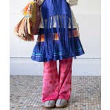 【チャイハネ】ベロアタイダイベルボトムパンツ | アミナコレクション  | 詳細画像6 