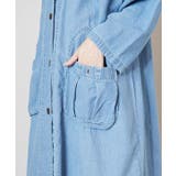 【チャイハネ】カシュデニムシャツワンピース | アミナコレクション  | 詳細画像8 