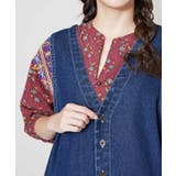 【チャイハネ】カシュデニムサロペット | アミナコレクション | 詳細画像6