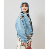 【チャイハネ】レンテナデニムジャケット | アミナコレクション | 詳細画像3