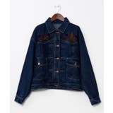 ネイビー | 【チャイハネ】レンテナデニムジャケット | アミナコレクション