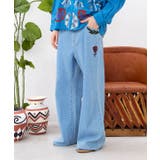 ブルー | 【チャイハネ】レンテナメンズデニムパンツ | アミナコレクション 