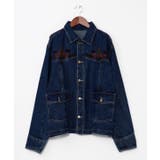 【チャイハネ】レンテナメンズデニムジャケット | アミナコレクション | 詳細画像3