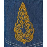 【チャイハネ】デニム刺繍メンズパンツ | アミナコレクション | 詳細画像6