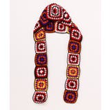 【チャイハネ】クロシラフード付きマフラー | アミナコレクション | 詳細画像4