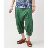 グリーン | 【チャイハネ】パジャールメンズパンツ | アミナコレクション