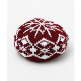 レッド | 【チャイハネ】スノーチェベレー帽 | アミナコレクション