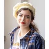 【チャイハネ】フリラニットベレー帽 | アミナコレクション  | 詳細画像1 