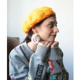 【チャイハネ】フリラニットベレー帽 | アミナコレクション  | 詳細画像2 
