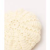 【チャイハネ】フリラニットベレー帽 | アミナコレクション  | 詳細画像3 