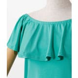 【マウナロア】ストレッチフリルトップス | アミナコレクション  | 詳細画像4 