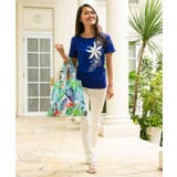 【マウナロア】ティアレリーフTシャツ | アミナコレクション | 詳細画像2