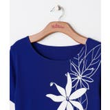 【マウナロア】ティアレリーフTシャツ | アミナコレクション | 詳細画像5