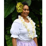 【マウナロア】レースフリルパフ袖トップス | アミナコレクション  | 詳細画像2 