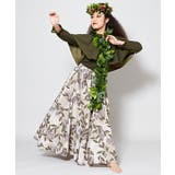 【マウナロア】ワイドフリルシャーリング長袖 | アミナコレクション  | 詳細画像7 