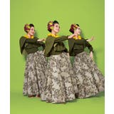 【マウナロア】ワイドフリルシャーリング長袖 | アミナコレクション  | 詳細画像8 