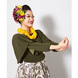 【マウナロア】ワイドフリルシャーリング長袖 | アミナコレクション  | 詳細画像9 