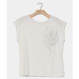 ホワイト | 【マウナロア】ジンジャーフレンチTシャツ | チャイハネ