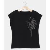 ブラック | 【マウナロア】ジンジャーフレンチTシャツ | チャイハネ