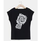 ブラック | 【マウナロア】タタウティアレフレンチＴシャツ | アミナコレクション 