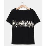 ブラック | 【マウナロア】リノティリーフTシャツ | チャイハネ