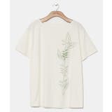 ホワイト | 【マウナロア】ヘリコニアTシャツ | チャイハネ