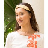 【マウナロア】フラレアチェックヘアバンド | アミナコレクション | 詳細画像1
