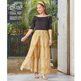 【マウナロア】バナナリーフスカート風パレオパンツ | アミナコレクション  | 詳細画像2 