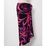 ブラック | 【マウナロア】ティアレトライバルパレオスカート | アミナコレクション