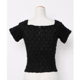 【マウナロア】フレンチレースギャザーブラウス | アミナコレクション  | 詳細画像13 