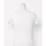 【マウナロア】フレンチレースギャザーブラウス | アミナコレクション  | 詳細画像15 