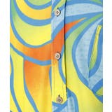 【マウナロア】Ocean Blue Bird ネオンハイビMEN'Sシャツ | チャイハネ | 詳細画像10