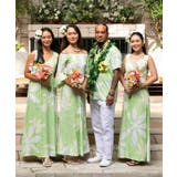 【マウナロア】Ocean Blue Bird ティアレトアノースリーブドレス | アミナコレクション  | 詳細画像1 