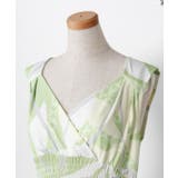 【マウナロア】Ocean Blue Bird ティアレトアノースリーブドレス | アミナコレクション  | 詳細画像4 