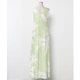 【マウナロア】Ocean Blue Bird ティアレトアノースリーブドレス | アミナコレクション  | 詳細画像8 